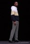 Men's Patterned Casual Beige Raincoat & Windbreaker - 3
