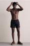 Men's Premium Jogger Lightweight Quick Dry T.Black Sea Shorts - 4
