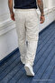 3 Pieces Men's High Waist Elastic Summer Linen Trousers - 7