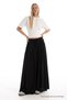 Women's Wide Leg Casual Black Palazzo Pants