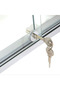 Sliding Glass Showcase Lock Cabinet Display Showcase Drawer Case Sliding Glass Push Door Ratchet Loc - 8
