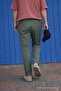 Men's Premium Loose Khaki Italian Fabric Trousers - 6