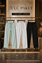3 Pieces Men's High Waist Elastic Summer Linen Trousers
