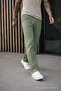 Men's Premium Jogger Relax Fit Green Linen Trousers - 3