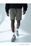 Men's Daily Basic Comfortable Khaki Shorts with Elastic Waist - 4