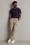 Men's Classic Cream Cargo Linen Trousers - 4