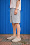 Men's Premium Loose Cargo Pocket Stone Linen Shorts - 3