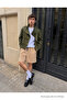 Men's Premium Cotton Loose Beige Summer Combed Cotton Shorts - 3
