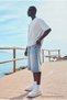 Men's Comfortable Fit Basic A.Gray Short Sleeve T-Shirt - 5