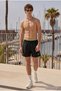 Men's Zippered Quick-Drying Black Sea Shorts - 3