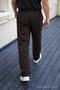 3 Pieces Men's High Waist Elastic Summer Linen Trousers - 7