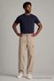 Men's Classic Cream Cargo Linen Trousers - 3