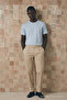 Men's Classic Relaxed Fit Baby Blue T-Shirt - 3