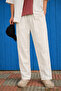 3 Pieces Men's Casual Summer Jogger Linen Trousers - 2