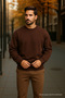 Men's Casual Trend Oversized Loose 3-Piece Sweater - 3