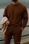 Erkek Basic Oversize Premium 5 Li Kazak - 5