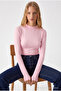 Women's Half Turtleneck Basic 3-Piece Blouse - 5