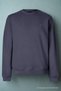 Men's Basic Crew Neck Smoked Sweatshirt - 5