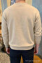 Live in Love Printed Cotton Men's Cream Sweatshirt - 5
