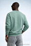 Sweatshirts - Green - Casual - 6