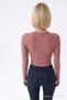 Women's Casual Fashion Slim Fit Powder T-Shirt - 5