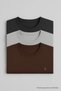 Men's Relaxed Fit Crew Neck 3 Pack T-Shirt