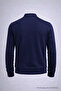 Men's Casual Cotton Navy Blue College Jacket - 6