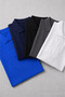 Men's Short Sleeve Loose 5-Piece Polo Collar T-Shirt