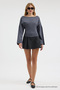 Women's Off-The-Shoulder Wide-Sleeve Smoked Blouse - 4