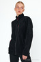 Women's Black Fleece Full Zipper Outdoor 3 Pocket Sports Fleece Jacket - 5