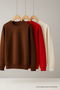 Men's Casual Trend Oversized Loose 3-Piece Sweater