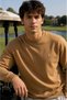Caramel Embroidered Standard Men's Sweatshirt - 2