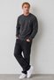 Smoked Oversize Cotton Men's Sweatshirt - 6