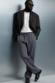 Men's Smoked Linen Trousers with Elastic Waistband - 5
