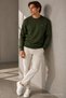 Reglan Casual Winter Khaki Men's Sweatshirt - 6
