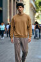 Men's Medium Soft Caramel Sweatshirt - 3
