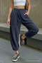 Women's Smoked Shalwar Trousers with Elastic Waistband - 4