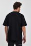 Men's Oversized Fit Thick Fabric Textured Crew Neck T-shirt - 7
