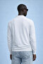 Men's Trend Casual White Knitwear Sweater - 6