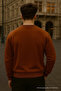 Men's Oversize Winter Cinnamon Long Sweater - 6