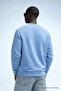 Sweatshirts - Blue - Casual - 6
