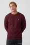 Burgundy Oversize Cotton Men's Sweatshirt