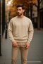Men's Casual Trend Oversized Loose 3-Piece Sweater - 4