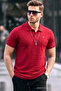Men's Casual Trendy Wide 3-Pack Polo Collar T-Shirt - 2