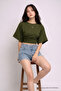 Women's Trendy Summer Stylish 5-Piece Crop Blouse - 6