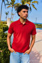Men's Short Sleeve 3-Piece Loose Polo Collar T-Shirt - 3