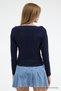 Women's Boat Neck Basic Slim 3-Piece Blouse - 7