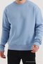 Men's Crew Neck Casual B.Blue Sweatshirt - 6