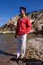 Men's Fuchsia Linen Textured Comfortable Fit Summer Shirt - 4