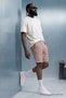Men's Elastic Double Pocket Relax Caramel Shorts - 2